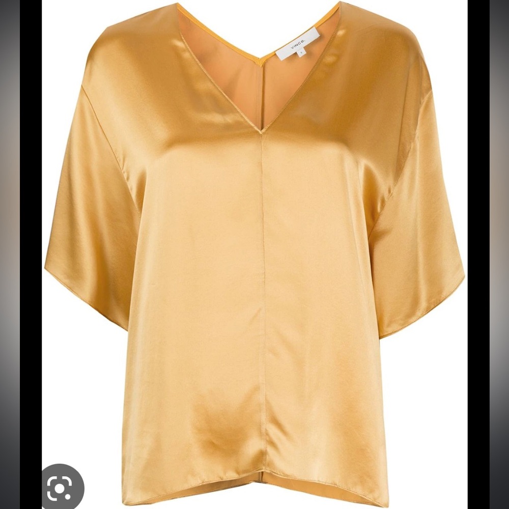 Vince gold top